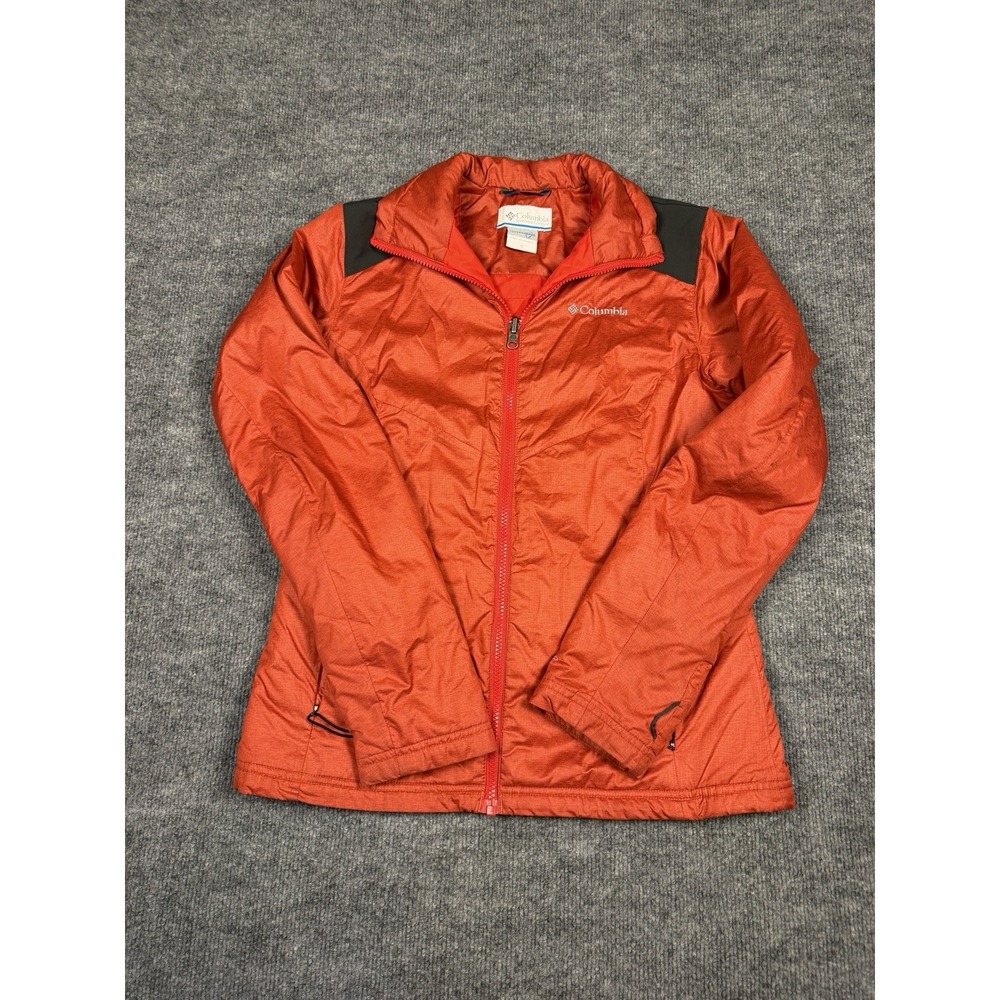 Columbia Interchange Insulated Jacket Women's Small‎ Red Full Zip